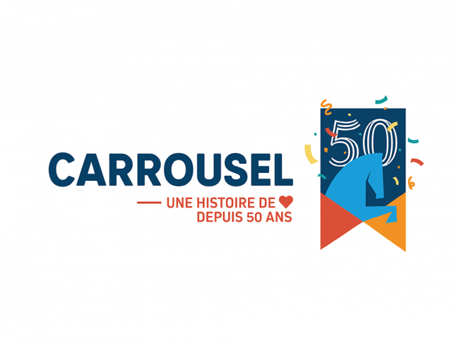 Carrousel – Logo 50e anniversaire